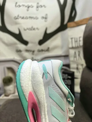 Adidas Ultraboost White Mint Pink Lifestyle Sneakers 3