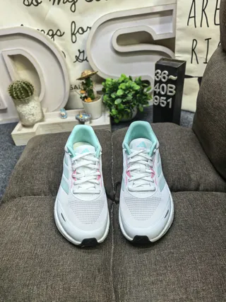Adidas Ultraboost White Mint Pink Lifestyle Sneakers 10