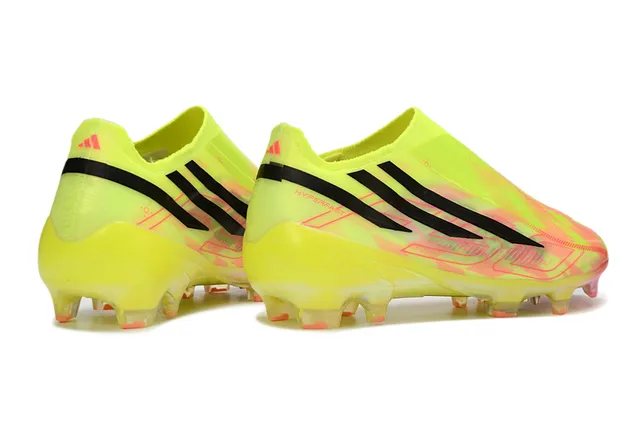 Adidas X Speedflow Hyperfast Neon Yellow Pink Gradient Firm-Ground Soccer Shoes 5