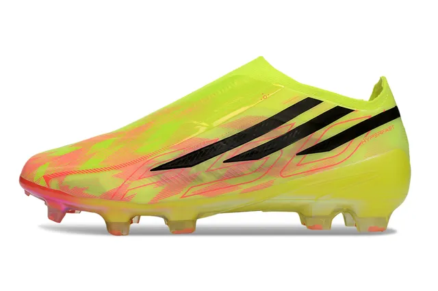 Adidas X Speedflow Hyperfast Neon Yellow Pink Gradient Firm-Ground Soccer Shoes 7