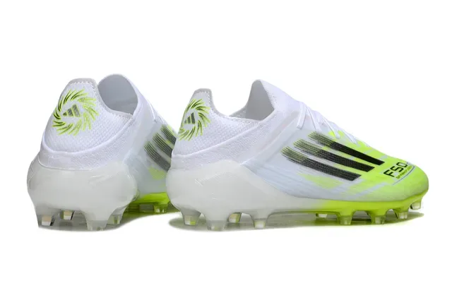 Adidas X Speedflow Chaussures de football Blanc Neón Jaune Terrain Firme 5
