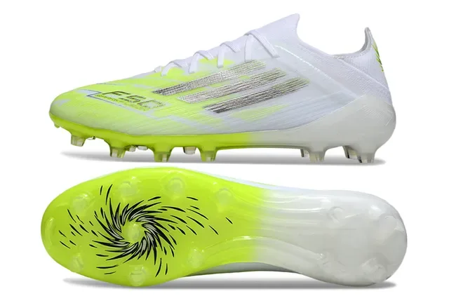 Adidas X Speedflow Chaussures de football Blanc Neón Jaune Terrain Firme 6