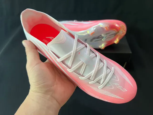 Adidas X Speedportal Gradient Pink White Firm-Ground Soccer Shoes 5