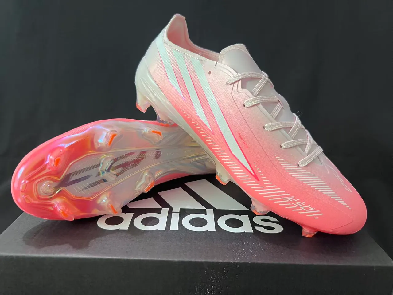 Adidas X Speedportal Gradient Pink White Firm-Ground Soccer Shoes 9