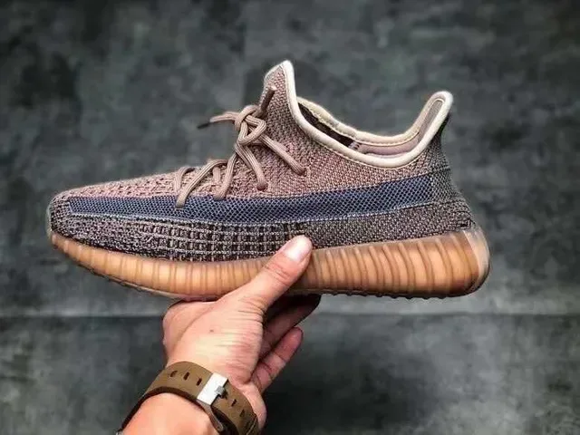 Adidas Yeezy Boost 350 Beige Blue Gray Lifestyle Sneakers 2