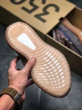 Adidas Yeezy Boost 350 Beige Blue Gray Lifestyle Sneakers 7