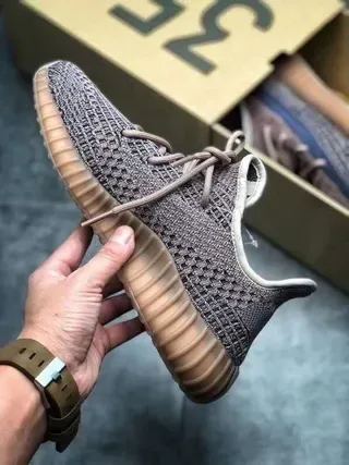 Adidas Yeezy Boost 350 Beige Blue Gray Lifestyle Sneakers 8