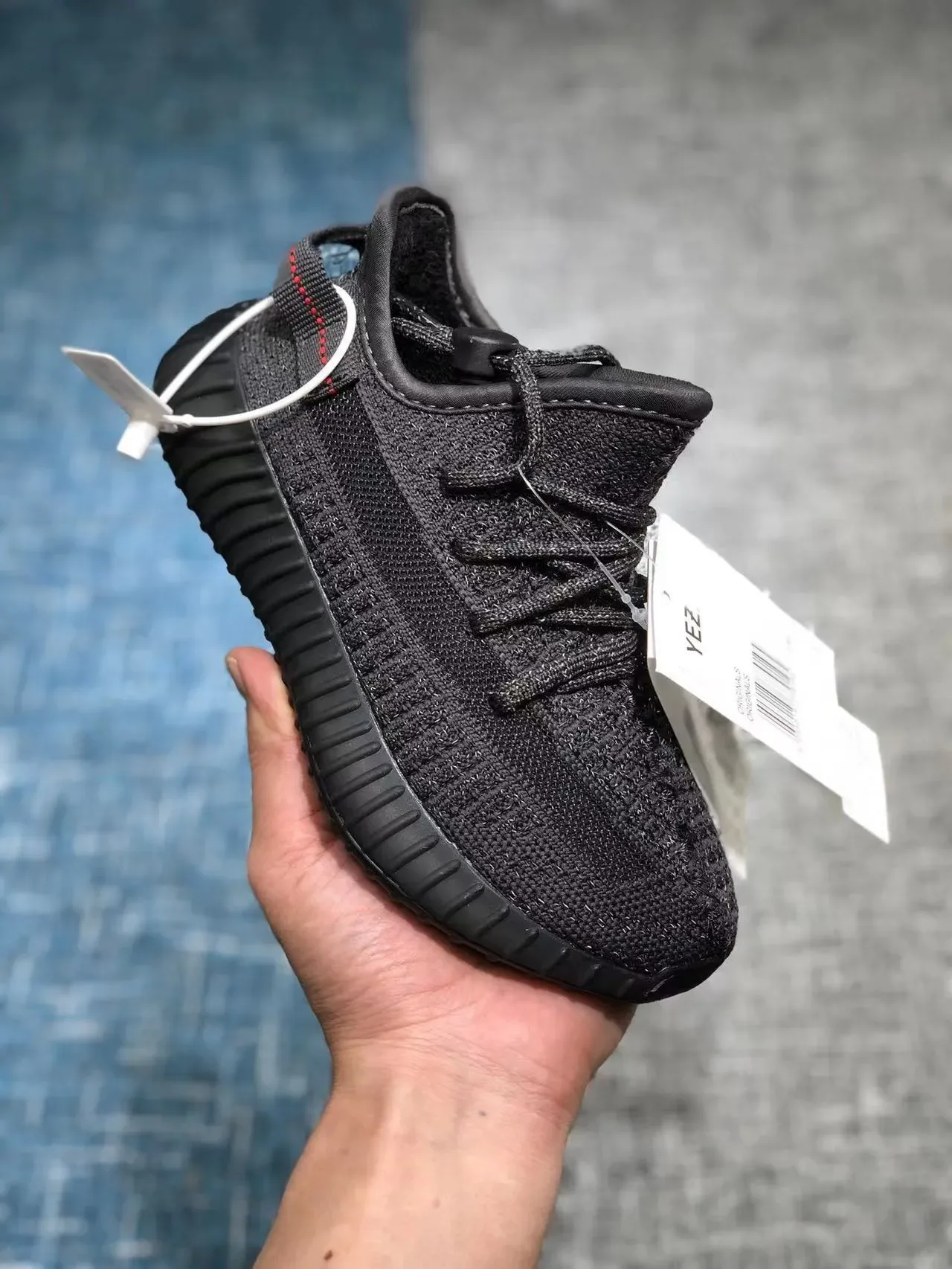 Adidas Yeezy Boost 350 Black Lifestyle Sneakers 12