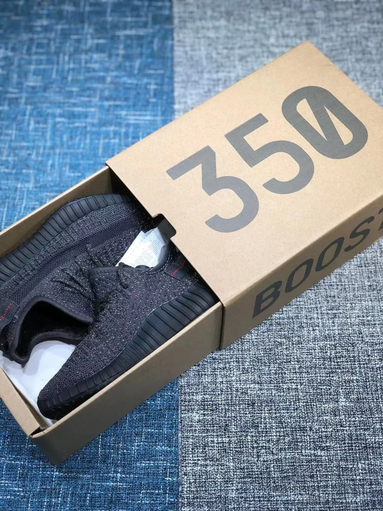 Adidas Yeezy Boost 350 Black Lifestyle Sneakers 19