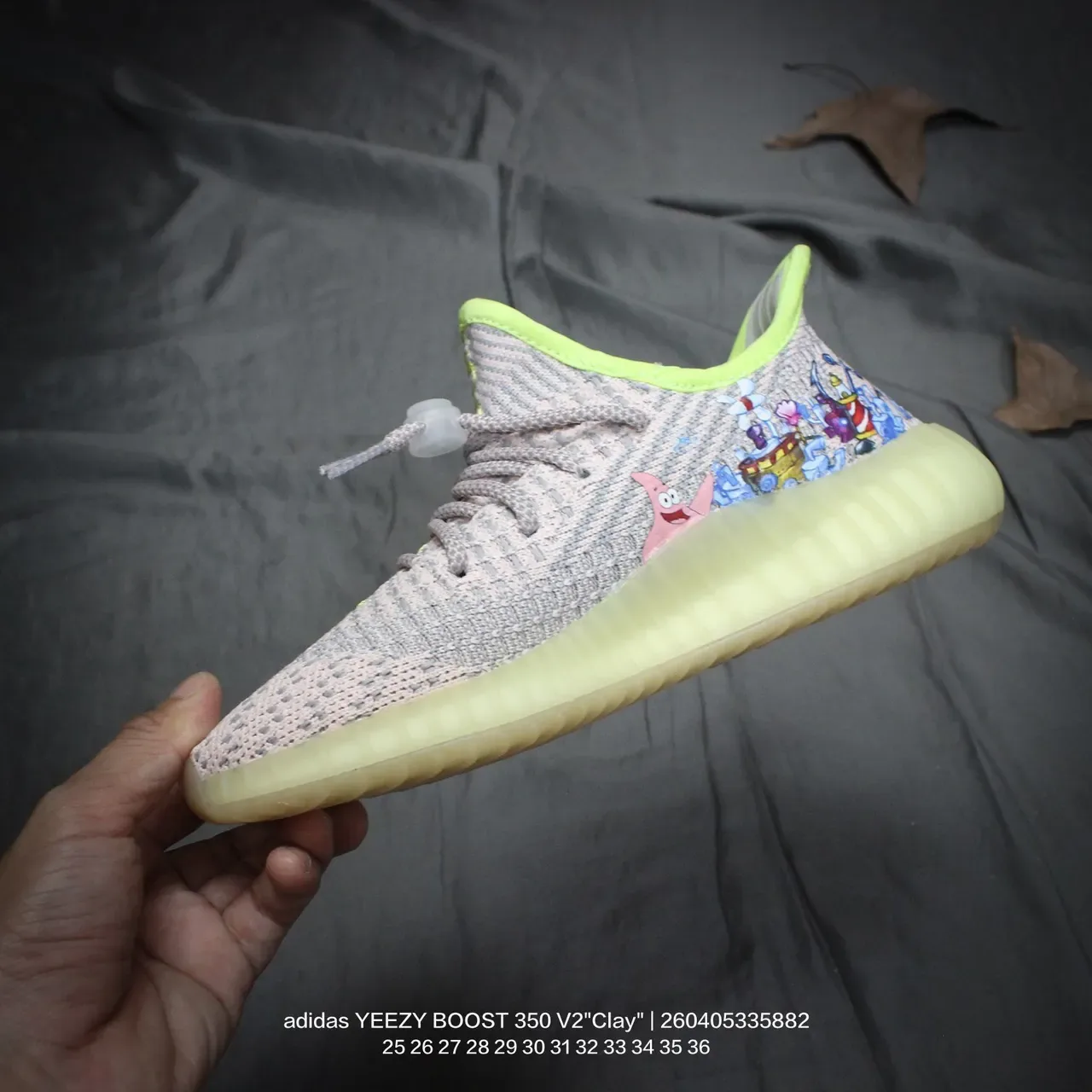 Adidas Yeezy Boost 350 V2 Black Lifestyle Sneakers 22