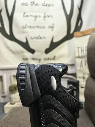 Adidas Jaune Bleu Mesh Perforé Supérieur Trois Rayures Recouvrements Synthétiques Chaussures de Course 13