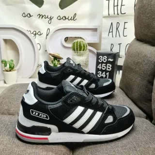 Adidas ZX 750 Black White Red Lifestyle Sneakers