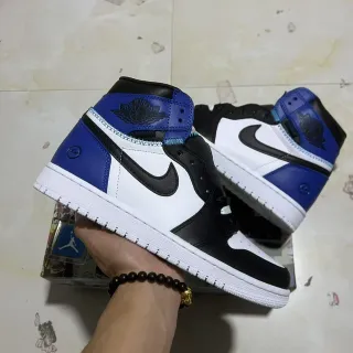 Air Jordan 1 High Royal Blue White Black Basketball Shoes
