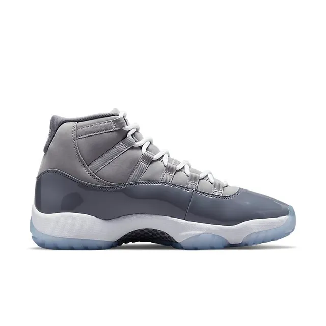Air Jordan 11 Cool Gray Patent Leather Basketball Shoes 5