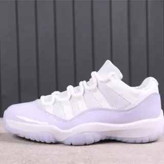 Air Jordan 11 Low White and Lavender Lifestyle Sneakers