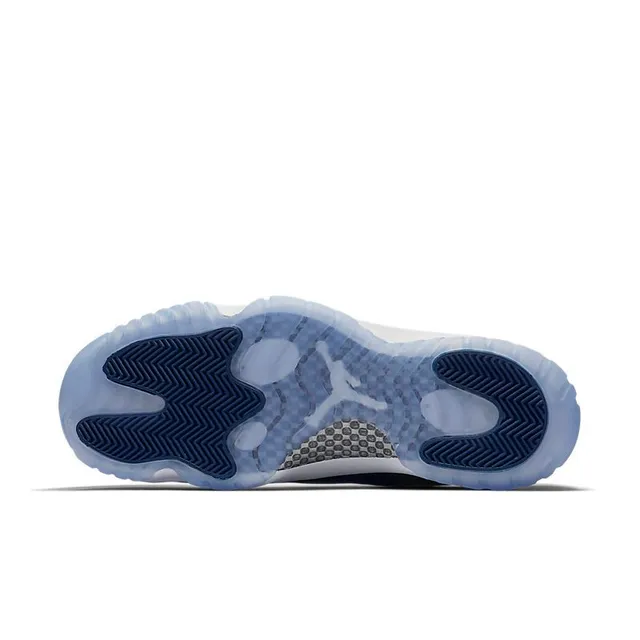 Air Jordan 11 Navy Snakeskin White Basketball Shoes 6
