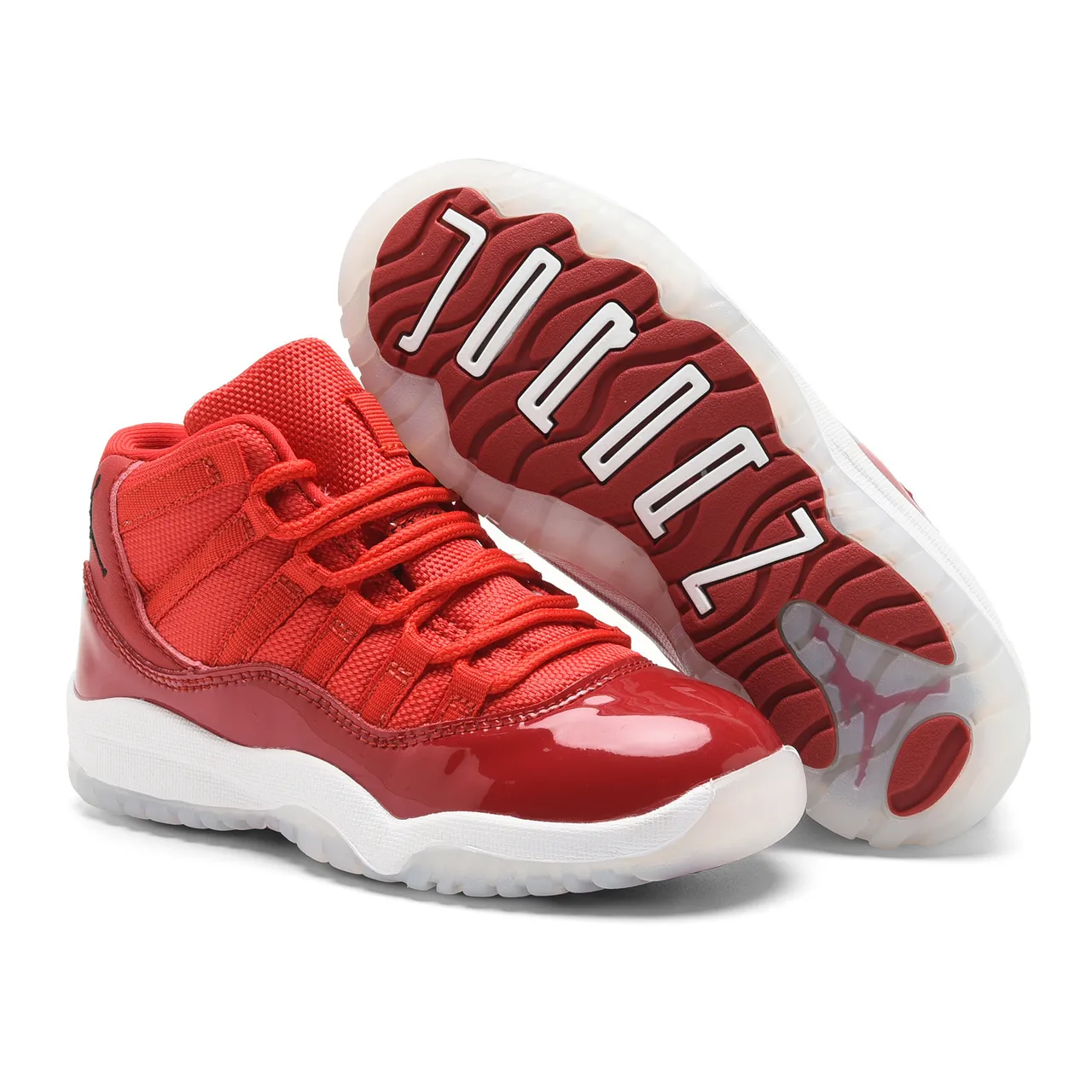 Air Jordan 11 White Cement Basketball Shoes 19