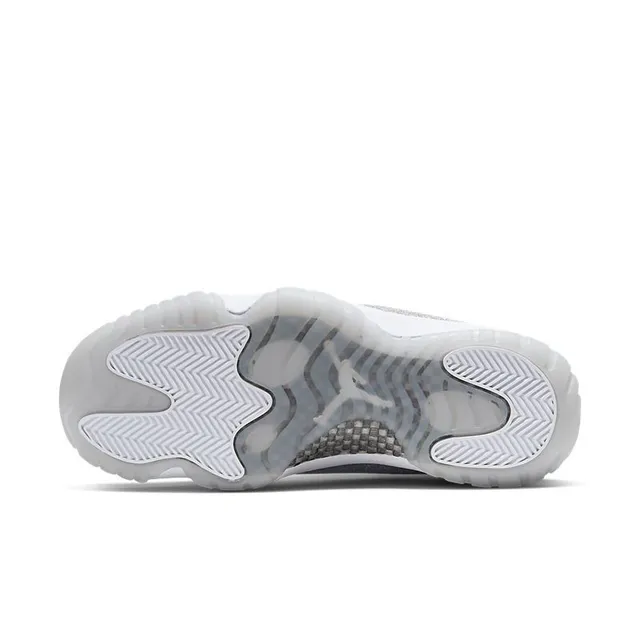 Air Jordan 11 White Silver Glitter Basketball Shoes 6