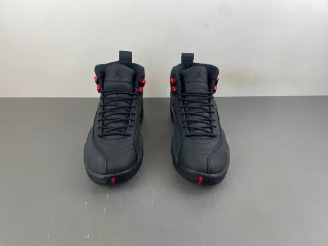 Air Jordan 12 Noir Rouge Chaussures de Basketball 13