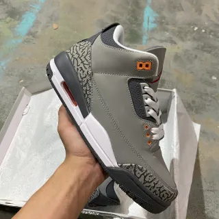 Air Jordan 3 Gray Elephant 篮球鞋