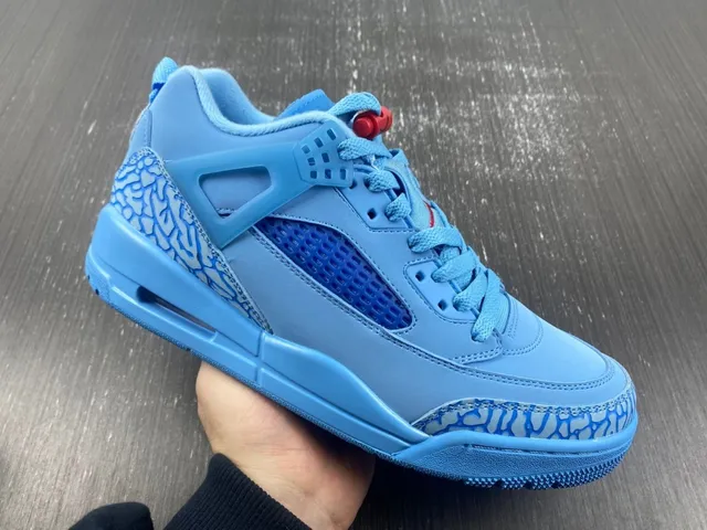 Air Jordan 3 Light Blue Elephant Print Basketball Shoes 4