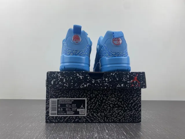 Air Jordan 3 Light Blue Elephant Print Basketball Shoes 17