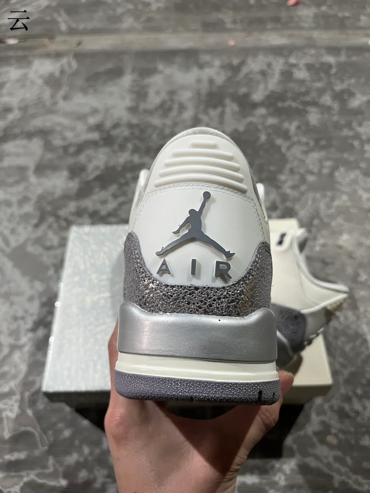 Air Jordan 3 Off-White Elephant Print Basketball Shoes 10