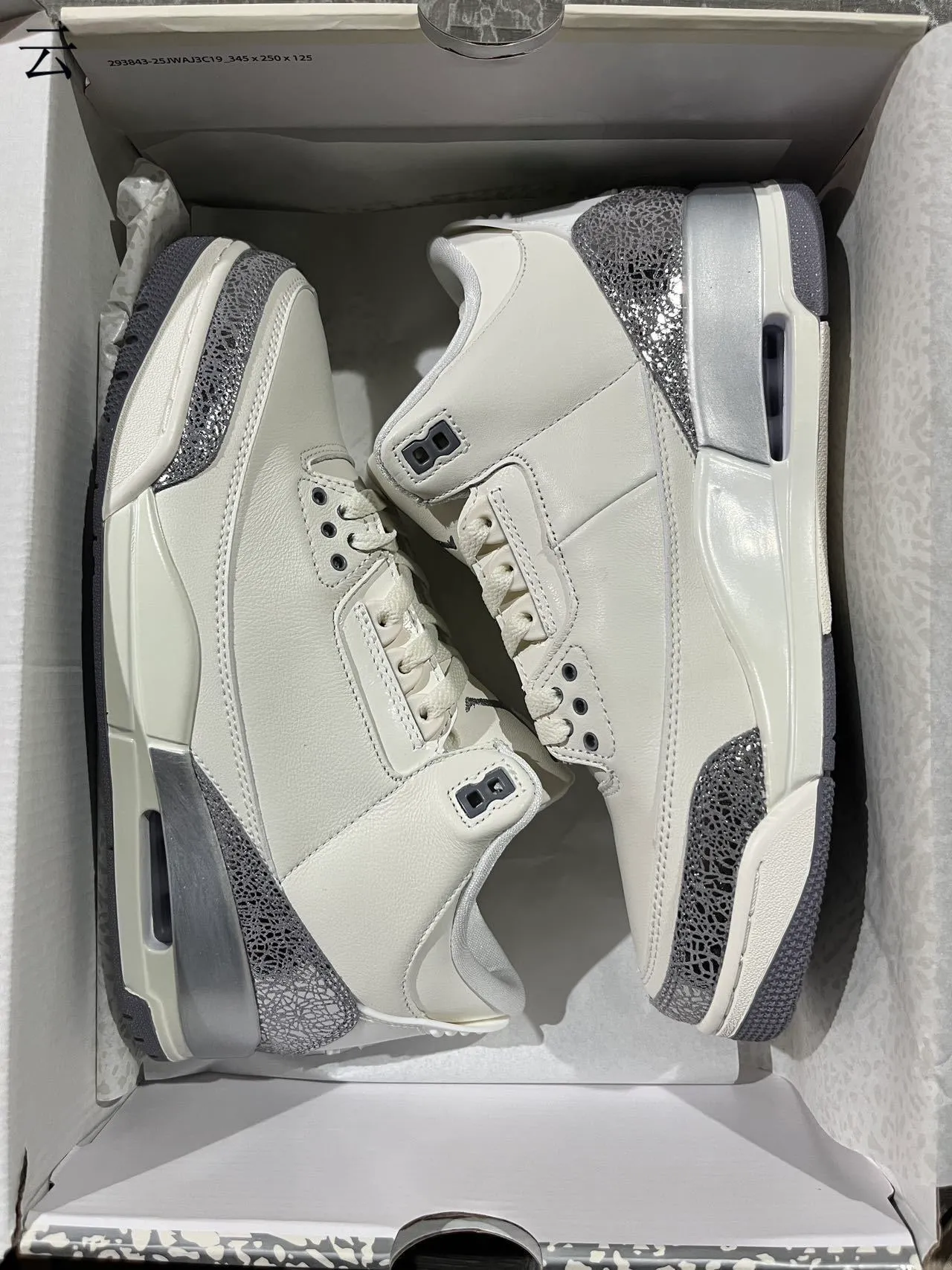 Air Jordan 3 Off-White Elephant Print Basketball Shoes 11