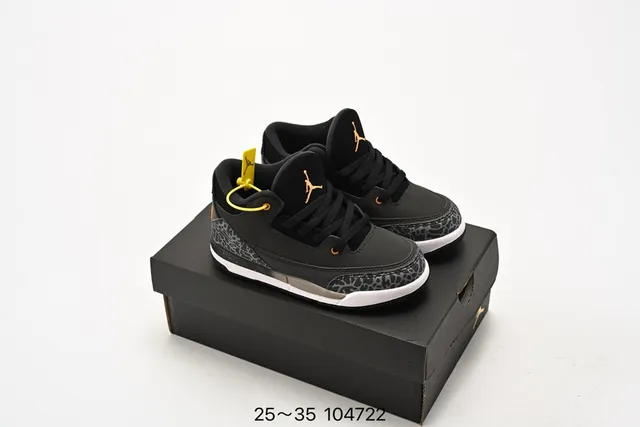 Tênis de basquete Air Jordan 3 Off-White cinza com estampa de elefante 6