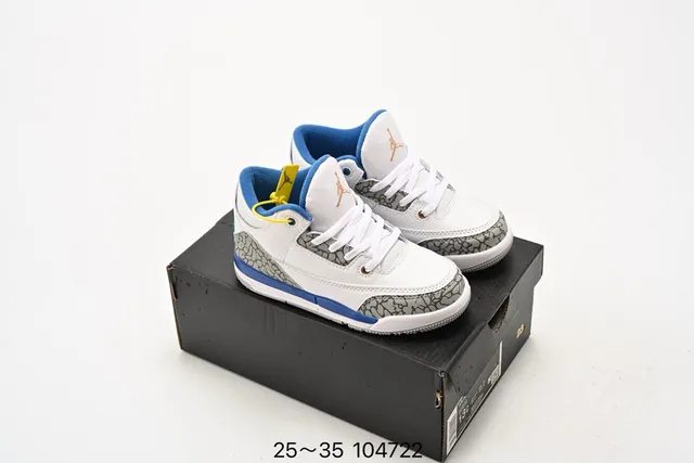 Tênis de basquete Air Jordan 3 Off-White cinza com estampa de elefante 10