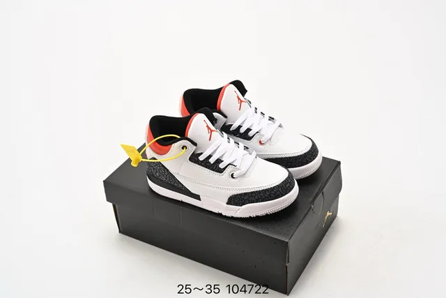 Tênis de basquete Air Jordan 3 Off-White cinza com estampa de elefante 14