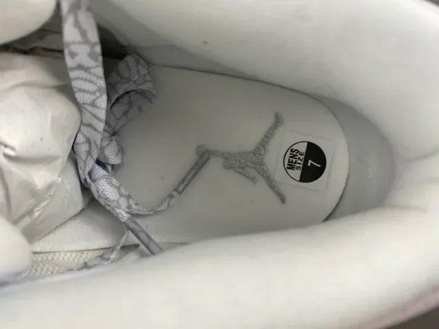 Air Jordan 3 Tênis de Basquete com Estampa de Elefante Branco 7