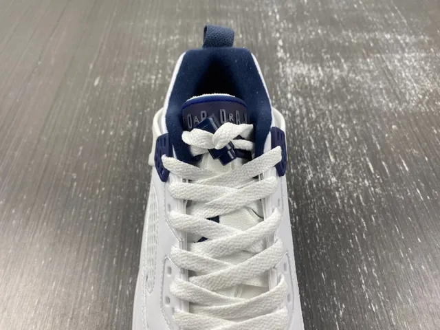 Air Jordan 3 White Navy Elephant Print Basketball Shoes 9