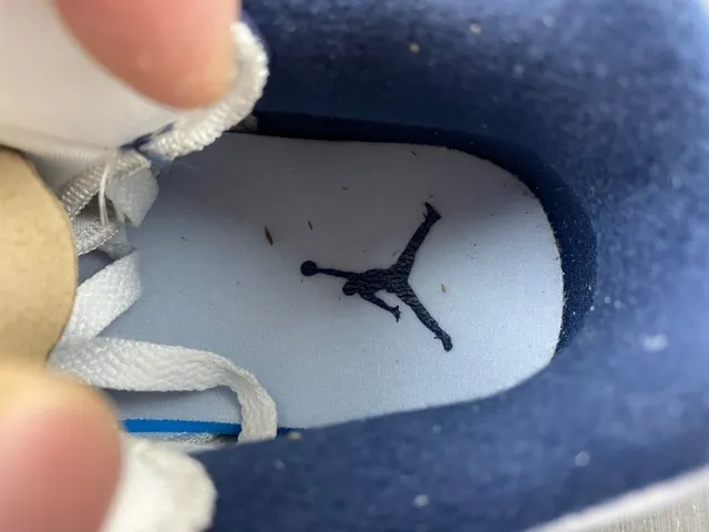 Air Jordan 3 White Navy Elephant Print Basketball Shoes 11