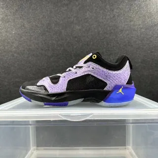 Air Jordan 37 Low Purple Snake Pattern Basketball Shoes