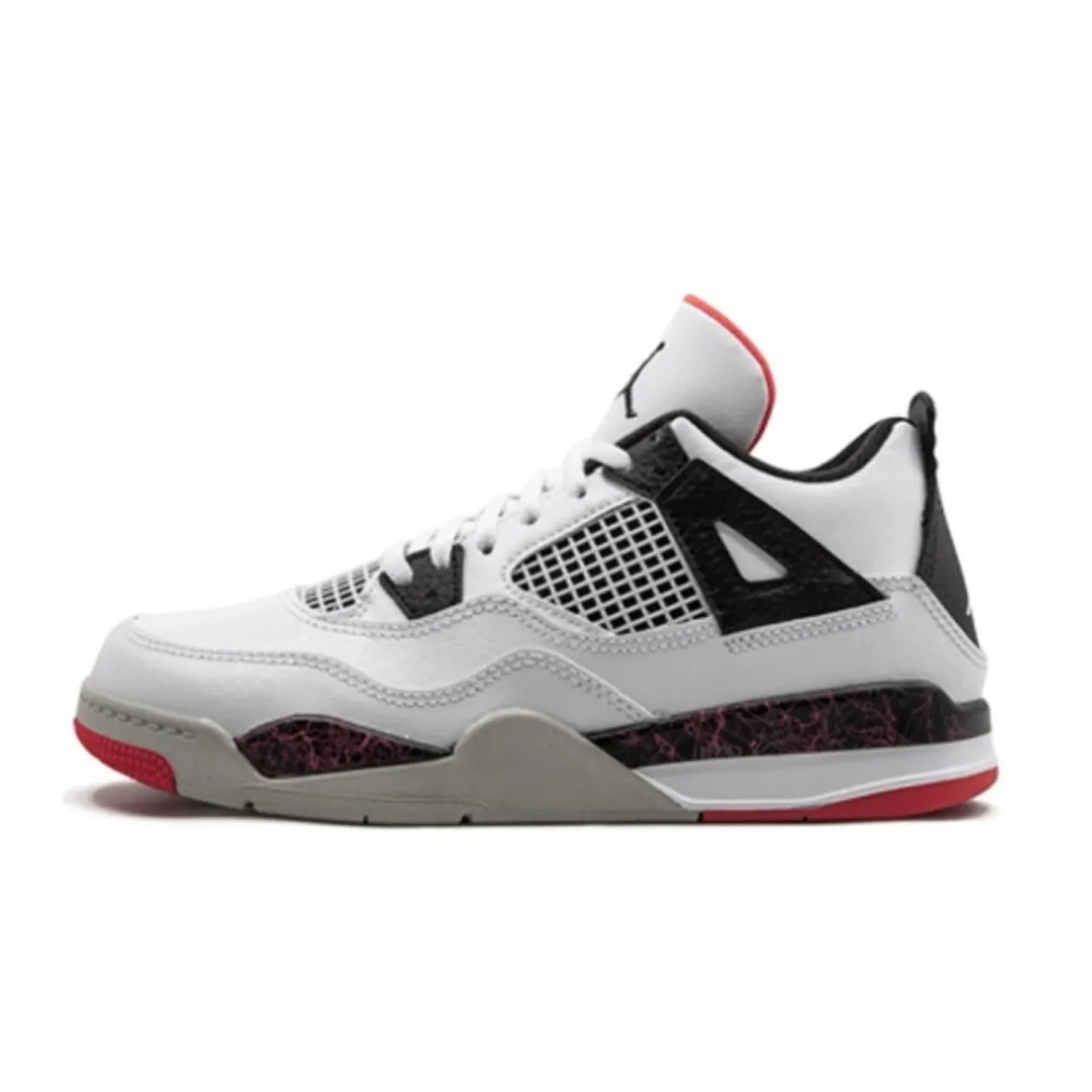 Air Jordan 4 Black Basketball Shoes 12
