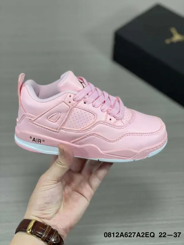 Zapatillas lifestyle Air Jordan 4 magenta y blanco 6