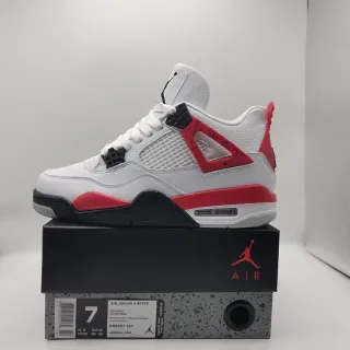 Air Jordan 4 Retro Red Cement Tênis de Basquete