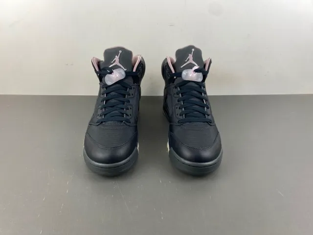 Air Jordan 5 Black Pink Women's Basketball Shoes 11