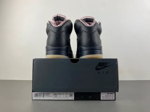 Air Jordan 5 Black Pink Women's Basketball Shoes 17