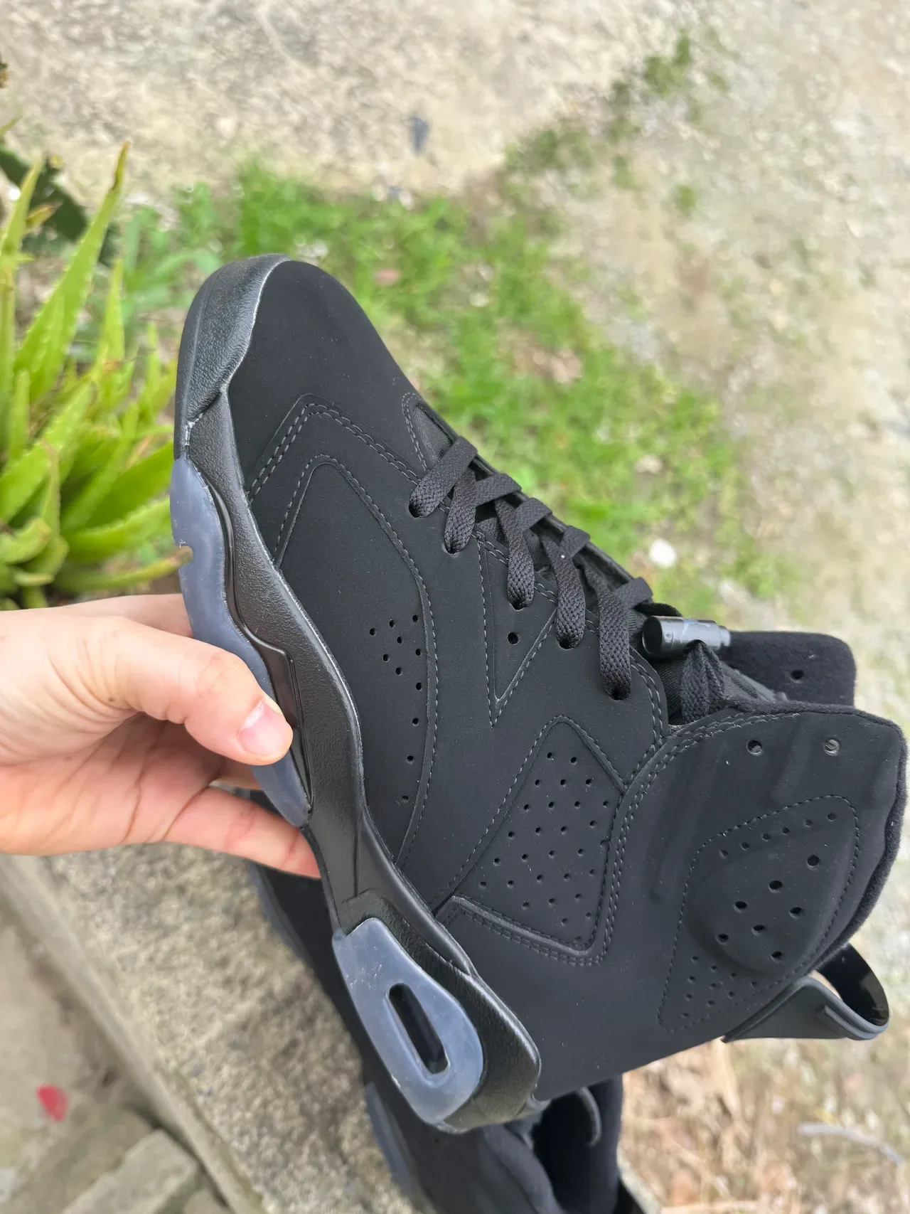 Air Jordan 6 Tênis de Basquete Preto 2