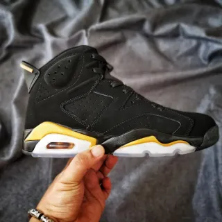 Air Jordan 6 黑金 Visible Air 篮球鞋