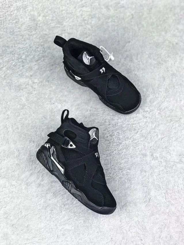 Air Jordan Black Gray High-Top Dual-Strap Closure Basketball Shoes 16