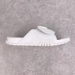 Air Jordan Hydro 4 सफ़ेद स्लाइड स्लिपर