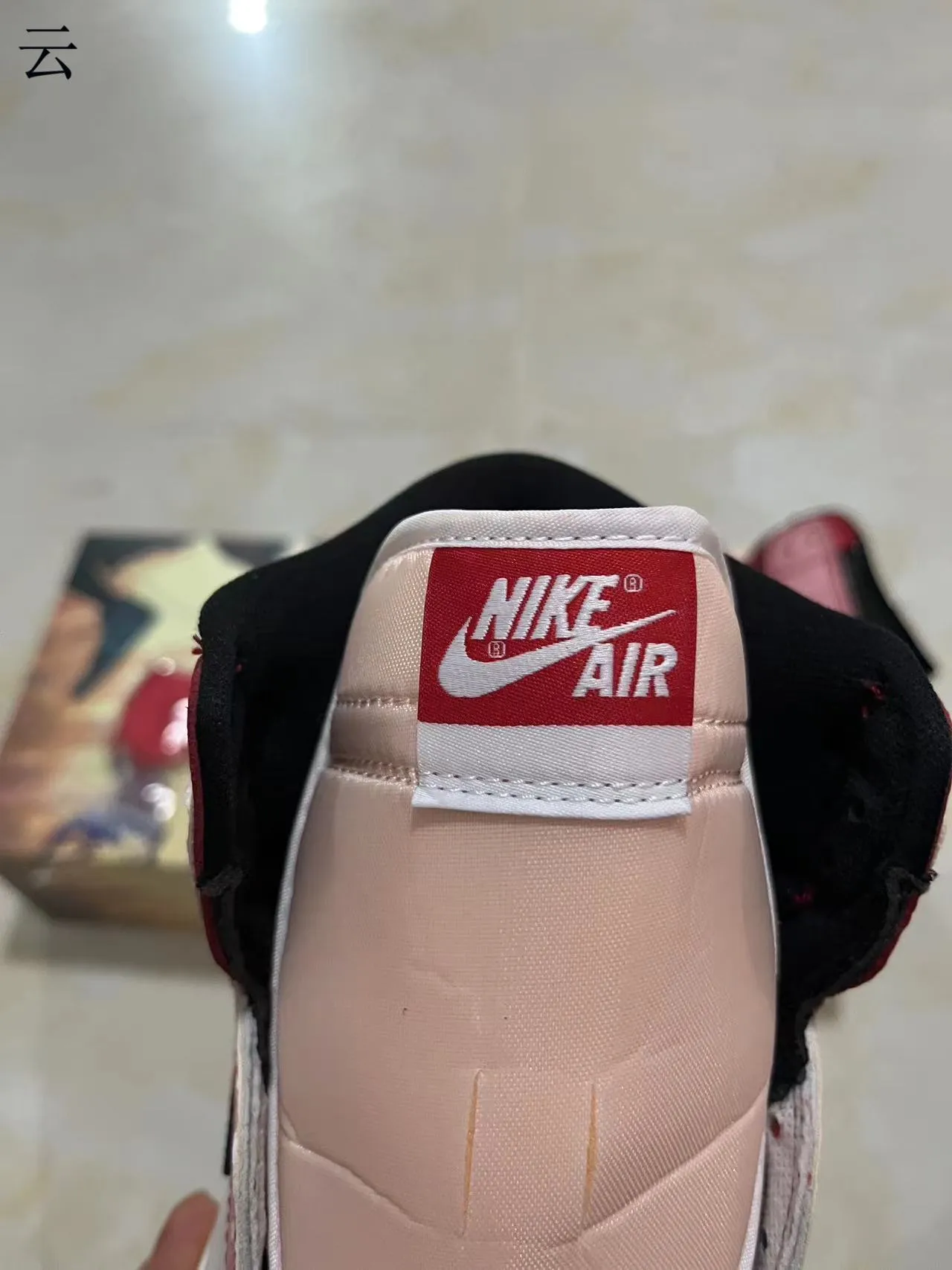 Air Jordan Red Pink High-Top Suede-Leather Hybrid Basketball Shoes 4