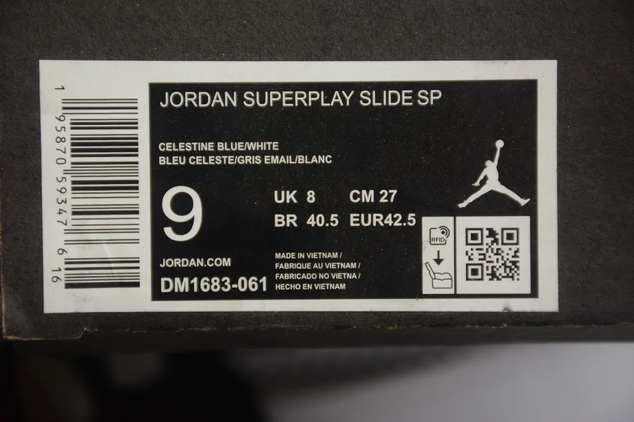 Air Jordan Slide JORDN/23.E White Black Red Slippers 2