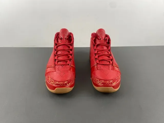 Air Jordan XX أحذية كرة السلة مدينة تاج ذهبي أحمر 12