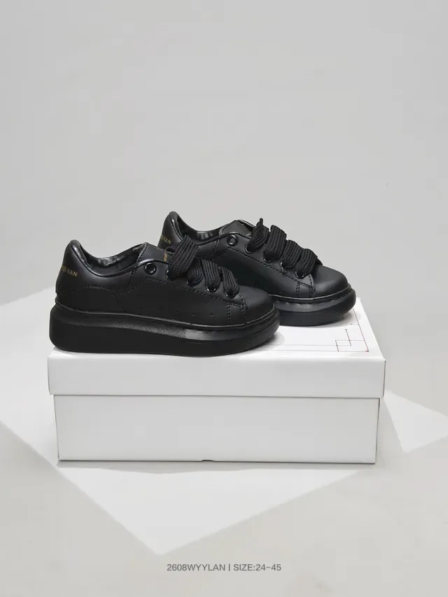 Alexander McQueen Oversized Sneaker Black Lifestyle Sneakers 8