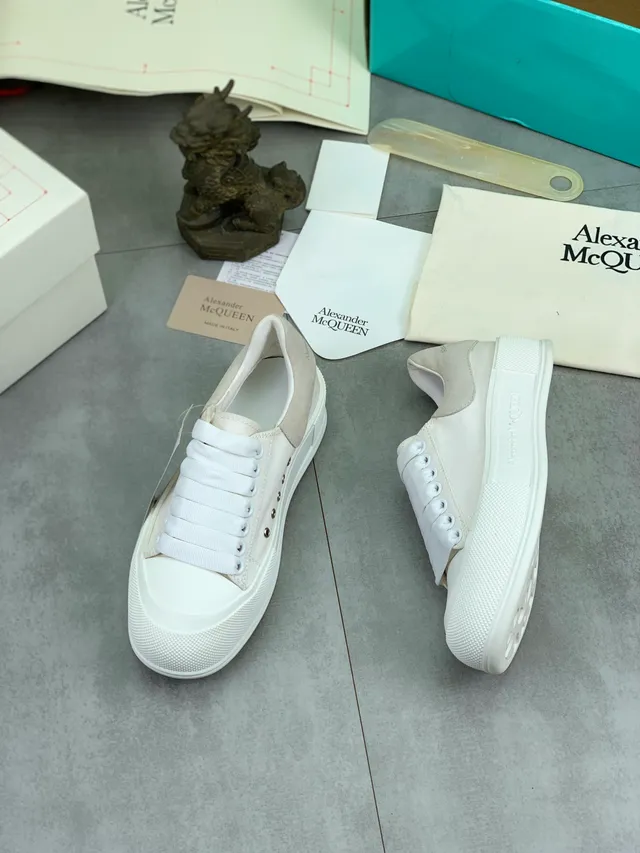 Alexander McQueen oversized 运动鞋 Off-White 生活方式运动鞋 5
