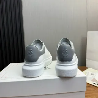 Alexander McQueen Oversized Sneaker White and Gray Lifestyle Sneakers